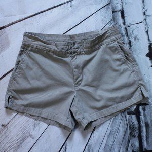 J CREW KHAKI SHORTS, SIZE XS